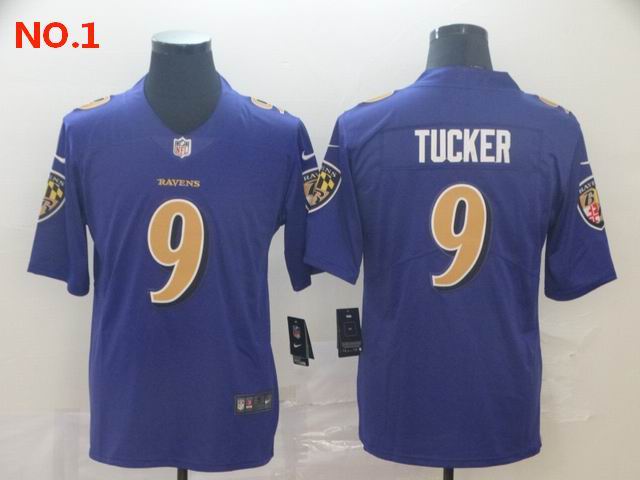 Men's Baltimore Ravens 9 Justin Tucker Jerseys-11